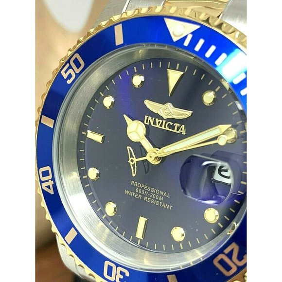 Invicta Other - Invicta Men's Watch 26972 Pro Diver Blue Dial 2-Tone Stainless Steel Quartz